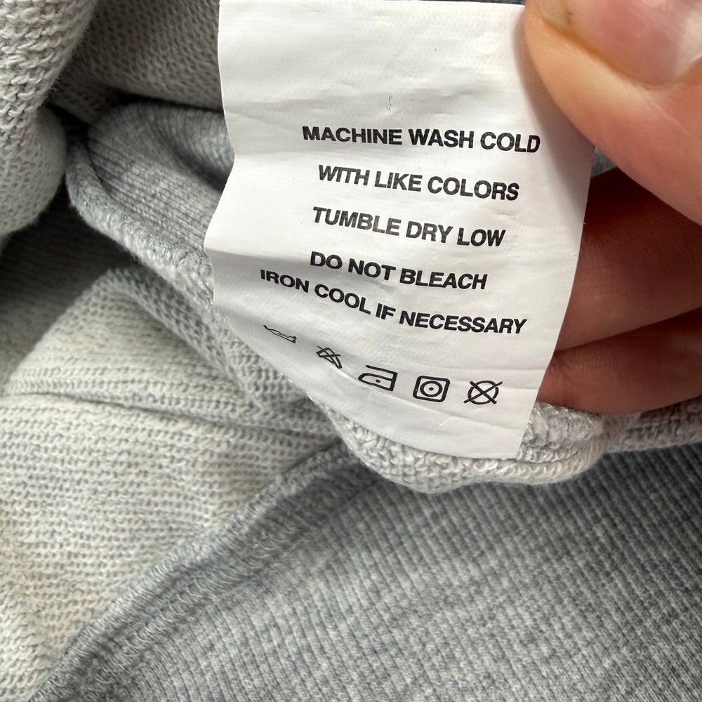 Emotionally Unavailable Yesterdays Tears Melting Heart Gray Hoodie S NEW - Picture 9 of 10